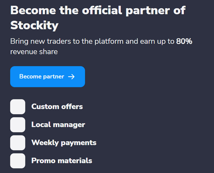 Stockity referral code, how much Stockity pay to youtubers