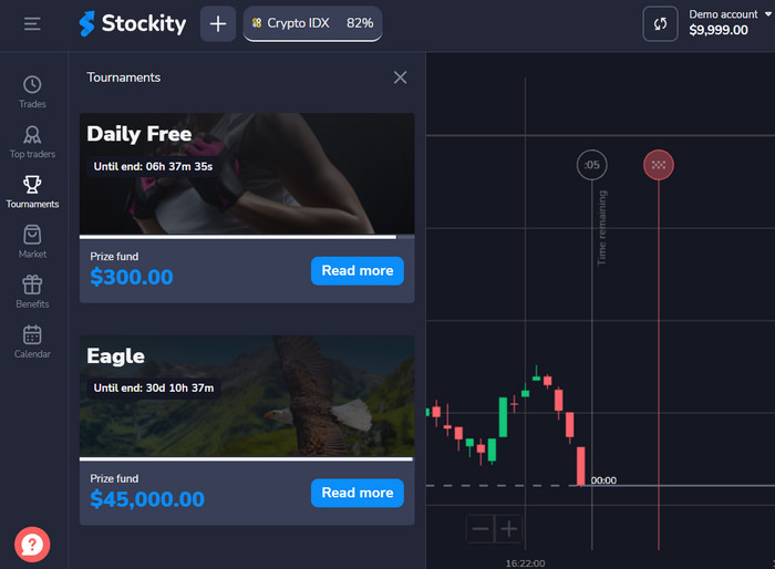 Stockity promo code 2025, Stockity tournament
